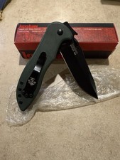 KERSHAW  KNIFE 6074OLBLK CQC-5K DESIGNED BY EMERSON OLIVE DRAB CLIP POINT BLADE picture