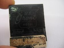 Vintage Matchbook: U.S. Grant Hotel San Diego California (Damaged) picture
