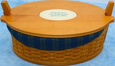 Longaberger 2004 Family Legacy Basket, Complete Set, Original Box picture