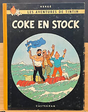 Vintage 1960s French Tintin: Coke en Stock, Hergé VG (trans: Red Sea Sharks) picture