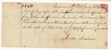 1881 Virginia City Montana Promissory Note J M Anderson John A Spencer Signed picture