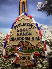 Philmont Scout Ranch 250th Anniversary ROCS Arrowhead patch picture