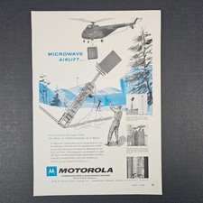 1956 Motorola Communications & Electronics Defense Department Vintage Print Ad picture