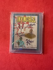 2026 Keepsake Invincible Triple Laser Signagraph Allen Thadeus Kregg 72/75 picture