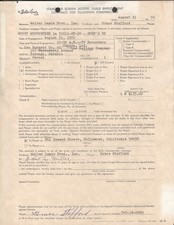 1972 Woody Woodpecker Kellogg Cereal TV Commercial Contract Walter Lantz Signed picture
