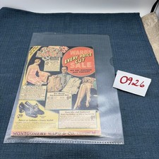 1930s Flapper Art Deco Catalog Montgomery Ward & CO 167 Pages picture