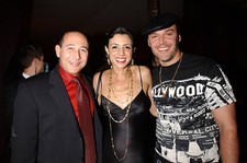 Paul Reubens Drena De Niro David LaChapelle at The 10th Elton John- Old Photo picture