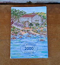 The Belvedere Vintage 2000 Portfolio Calendar Cards Ephemera Watercolor Coastal picture