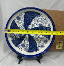 Kutani Utsuwa No Yakata Japanese serving Bowl 11 x 2.5