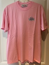 VTG 90s Disney Dixie Landings Resort T Shirt Womens XL Pink Embroidered USA picture