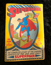 Superman 1939 Golden Age Single Issue Comic, Full Color 64pg not reprint  picture
