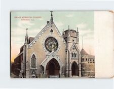 Postcard Grace Episcopal Church Chicago Illinois USA North America picture