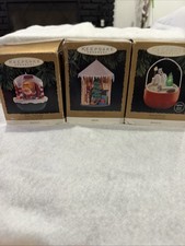 Vtg Hallmark Light &motion 3 Santa's Workshop Treasure Memories Jumping For Joy picture