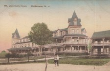 Mt. Livermore Hotel Holderness NH Postcard Hand-Colored Albertype Divided Back picture