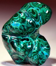 3 inch 5.5 oz Top Vivid Chrysocolla with Malachite, Congo CR194 picture
