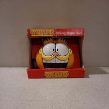Vtg 1993 Garfield Sunbeam Talking LED Digital Alarm Clock 887-109 Working In Box picture
