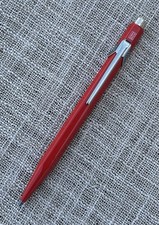 Caran d’Ache 849 Classic Red Hexagonal Ballpoint Pen – Swiss Made – Black Medium picture