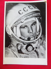 Rare Photo the world's first cosmonaut Gagarin Soviet Space COSMOS USSR Original picture