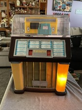 Thomas Collector's Edition Jukebox Style Model 1960 AM FM Radio Cassette Player picture