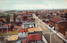 St Catharines Canada Main Street Downtown Early 1900s Trolley Vtg Postcard A1 picture