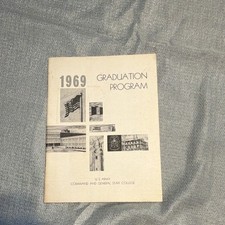 1969 Graduation Program U.S. Army Command and General Staff College picture