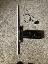 89SABERS Star Wars Lightsaber Hilt w/ Blade & Charger Black Silver picture