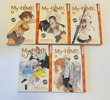 My-Hime Manga Volumes 1 2 3 4 5 TokyoPop 1-5 Complete Series Collection PB picture