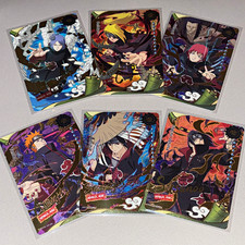 Kayou Naruto Ninja Age Trading Card Lot of 6 - Akatsuki *MR Rarity* Bundle picture