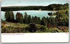 1909 Monomonack Lake Rindge NH ANTIQUE Postcard picture