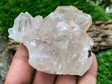 118GM Natural Clear quartz cluster white Crystal Himalayan/mineral specimen picture