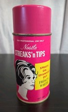 Vintage Nestle 1950's Streaks 'n' Tips Spray-On Hair Color Frosty White Prop picture