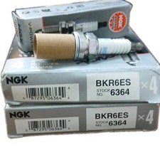 Toyota Tundra Sequoia +more Spark plug NGK (6364) BKR6ES - Pack of 8 picture