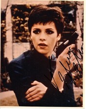 SHEENA EASTON JAMES BOND RARE AUTOGRAPH TITLE SONG FOR YOUR EYES ONLY 10-8 COA picture