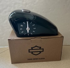 Harley Davidson Mini Gas Tank Desk Clock - NEW Roc On HD Rochester NY Motorcycle picture