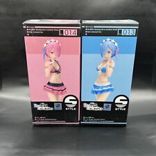 Rem/Ram Freeing Re:Zero Swimsuit Ver. 1/12 Scale Figure from Japan picture