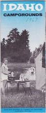 1960's Idaho Campgrounds Promotional Brochure picture