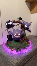 Pokemon First4Figures Looming Shadows Statue - Gengar, Haunter & Ghastly Figure picture