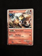 Pokemon Entei Secret (Shiny) SL3 Call of Legends Heavy Play picture