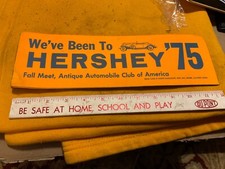 Hershey Pennsylvania Fall Swap Meet AACA Bumper Sticker 1975 picture