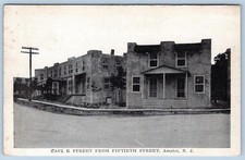 1910-20's EAST K STREET fr 50th STREET AMATOL NEW JERSEY NJ GHOST TOWN POSTCARD picture