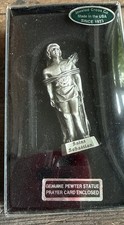 Jeweled Cross Company Pewter Saint Sebastian Statue picture