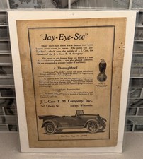 Vintage J.I. Case ‘Jay-Eye-See’ 40 Automobile Advertising Brochure – 1920s Colle picture