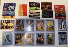 1995 Skybox Toy Story Series 1 Buzz & Woody Rookie base set 1-90+ 8 stickers #1 picture