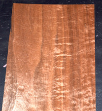 Walnut Raw Wood Veneer Sheet 8 x 21  inches 1/42nd thick               42093-82 picture