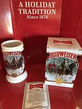 2021 Budweiser Holiday Stein  picture