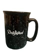 Dollywood Butterfly Black Speckled Coffee Mug Souvenir Dolly Parton  picture