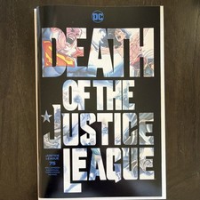 Justice League #75 Daniel Sampere Acetate Cover (DC Comics June 2022) picture