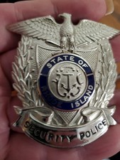  Vintage Obsolete State Of Rhode Island Security Police picture