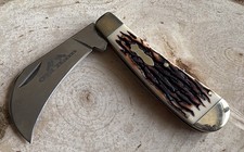 Hawkbill Knife Old School Pruning Knife Lock Sharp OG Classic picture