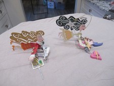 Lot of 2 Karen Rossi  Ornaments Fanciful Flights picture